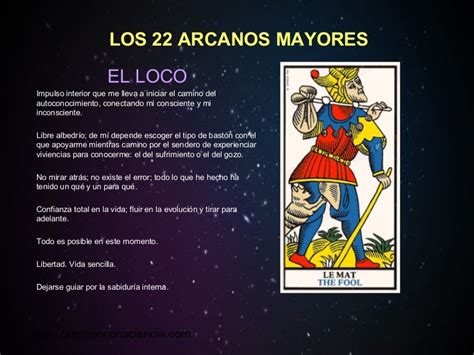 Los 22 Arcanos Mayores del tarot y sus significados